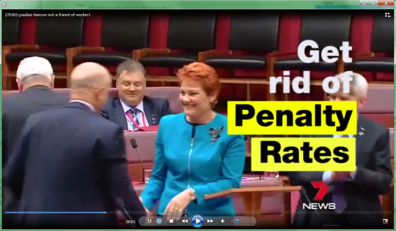 170303 pauline hanson not a friend of workers stillshot