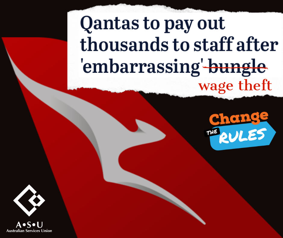 Qantas wage theft